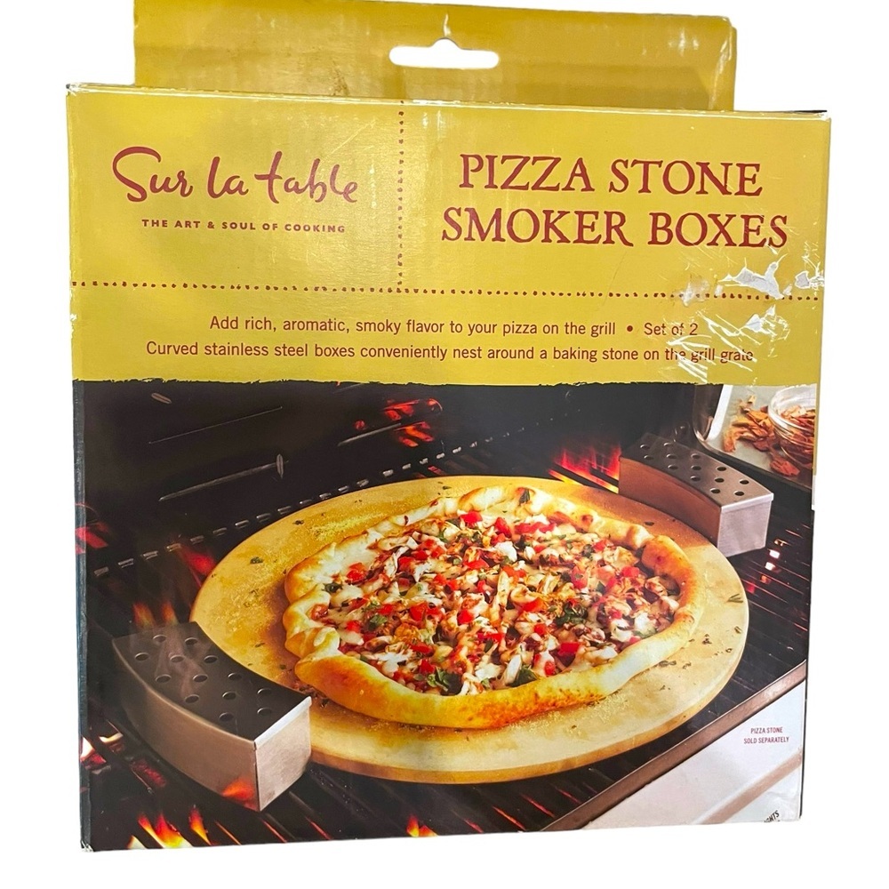 Sur La Table Pizza Stone Smoker Boxes, New